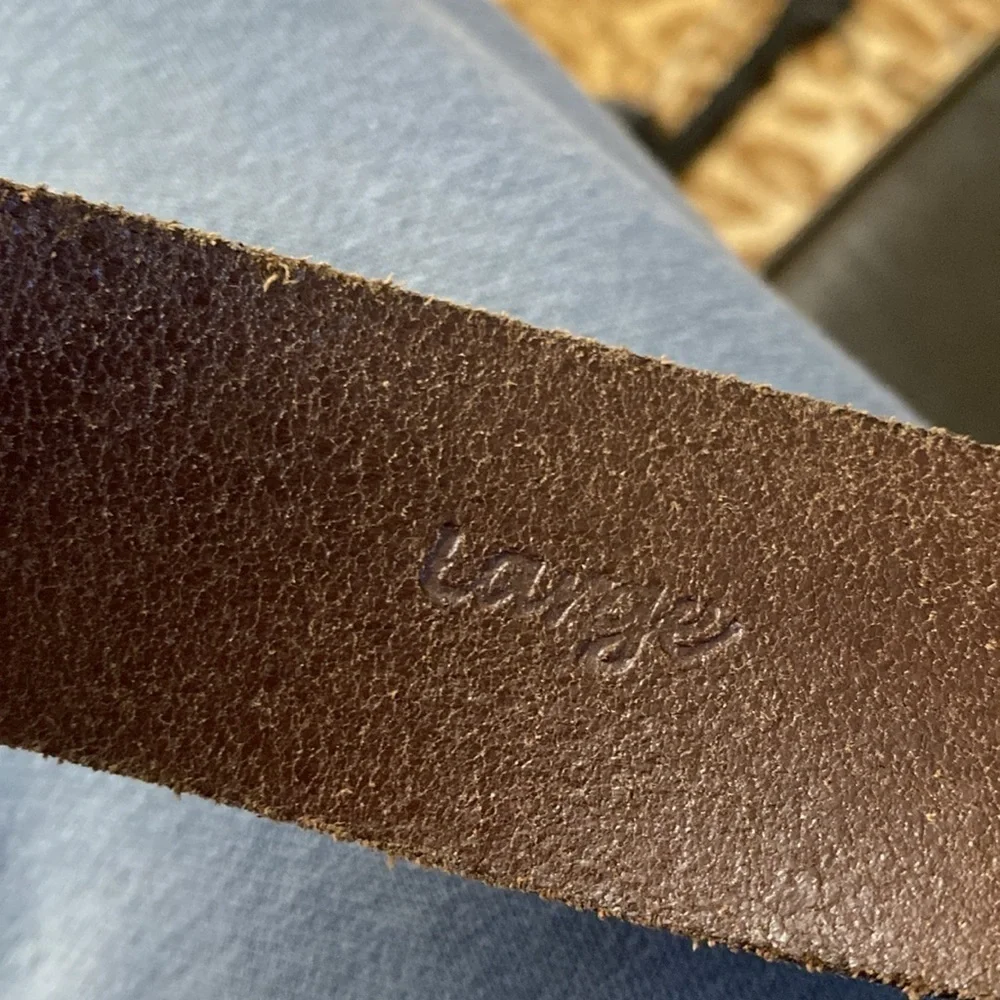 FULL GRAIN GENUINE 1 1/2